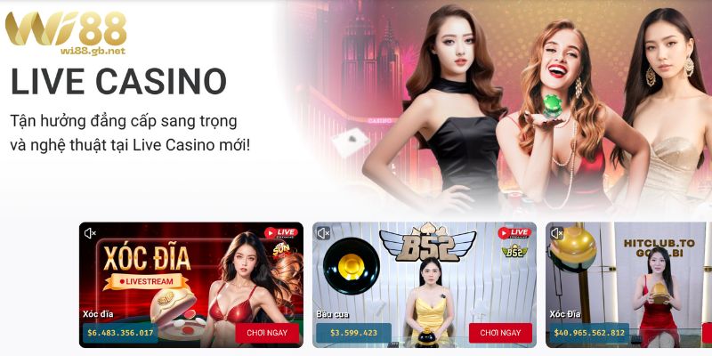 Trang chủ Các tựa game live casino độc nhất