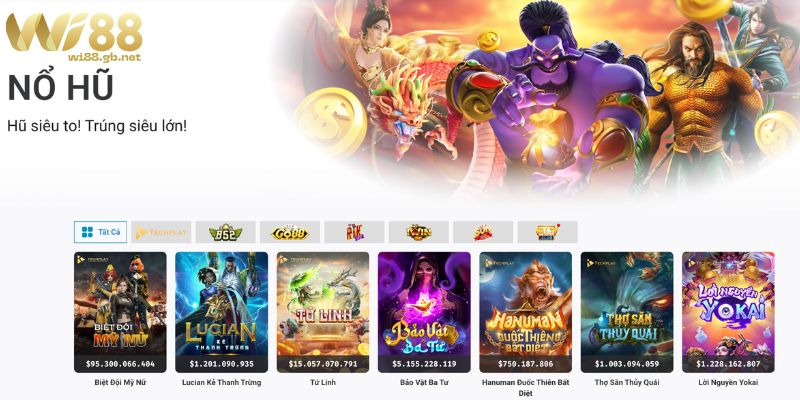 Trang chủ Các tựa game nổ hũ đa dạng