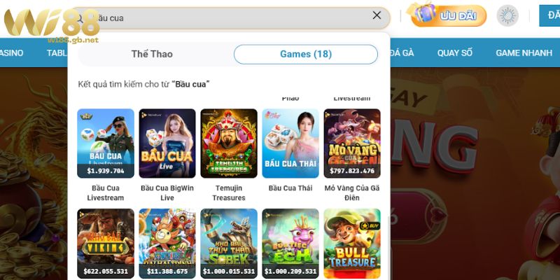Giới thiệu sơ lược về game Bầu cua tại WI88 