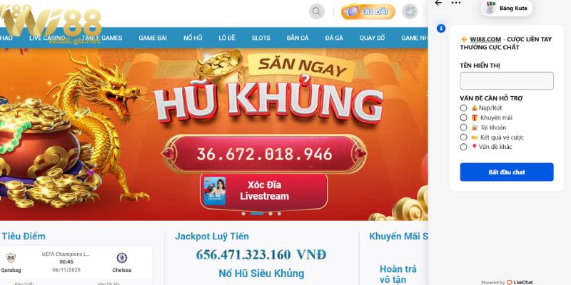 Những kênh liên hệ WI88 mới nhất hiện nay