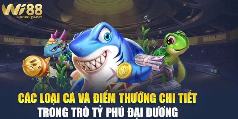 Quy trình chơi Bắn cá Tỷ phú đại dương WI88